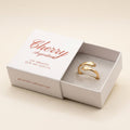 Anillo Abrazo Eterno + Caja de Regalo