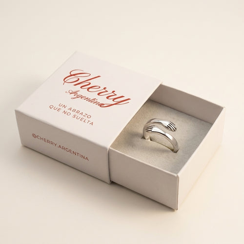 Anillo Abrazo Eterno + Caja de Regalo