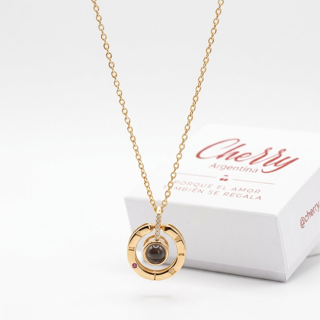 Collar Love en 100 idiomas + Caja de Regalo