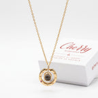 Collar Love en 100 idiomas + Caja de Regalo